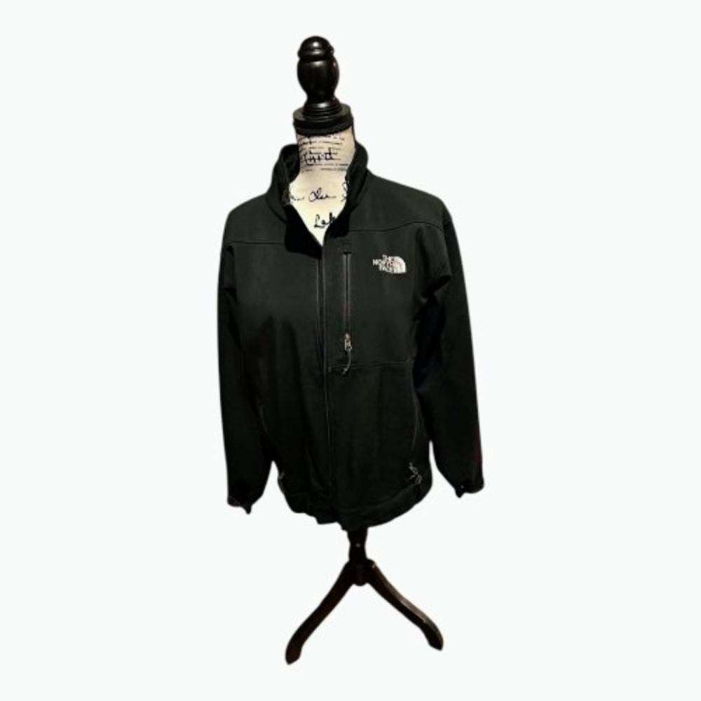 The North Face Women Dark Jacket with Logo Sz L
